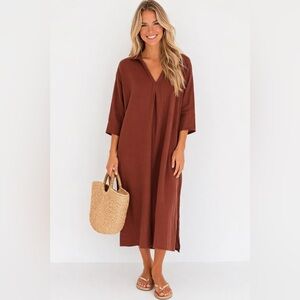 LINO 100% Linen Dress